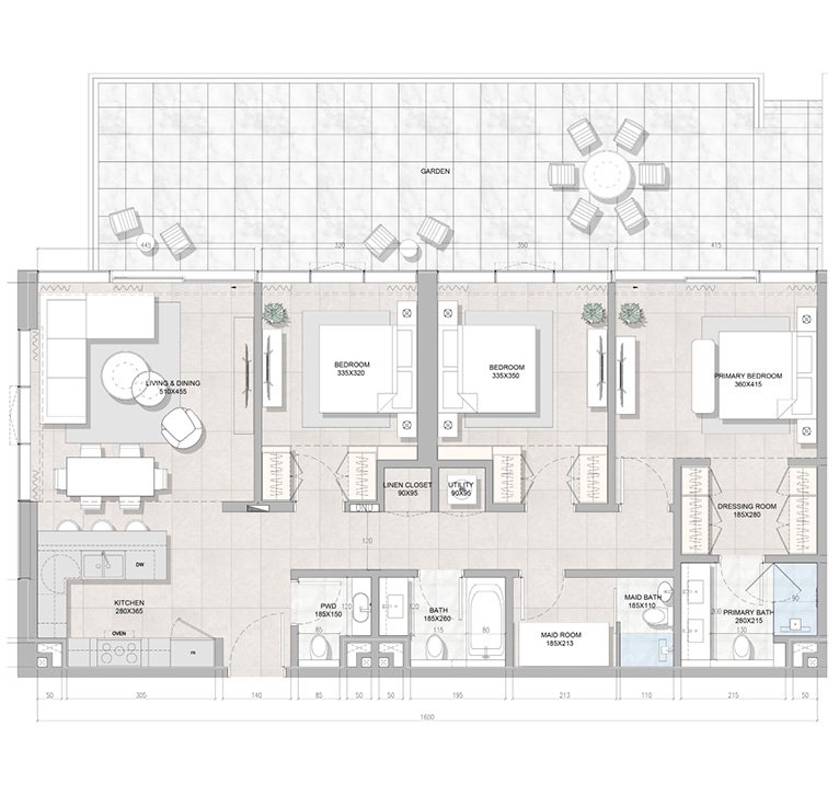 3 Bedroom Apartments at Solera by Rak Properties