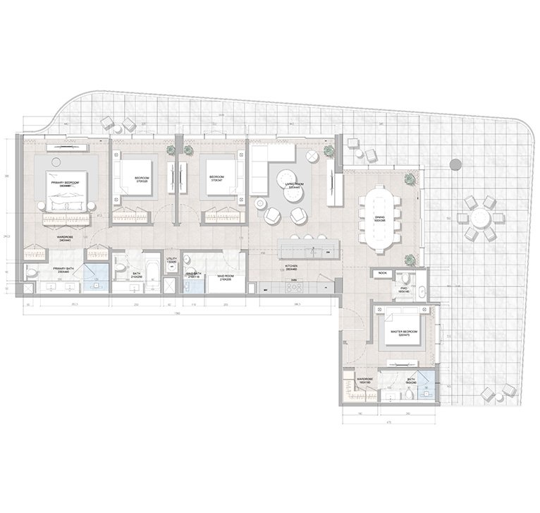 4 Bedroom Apartments at Solera by Rak Properties