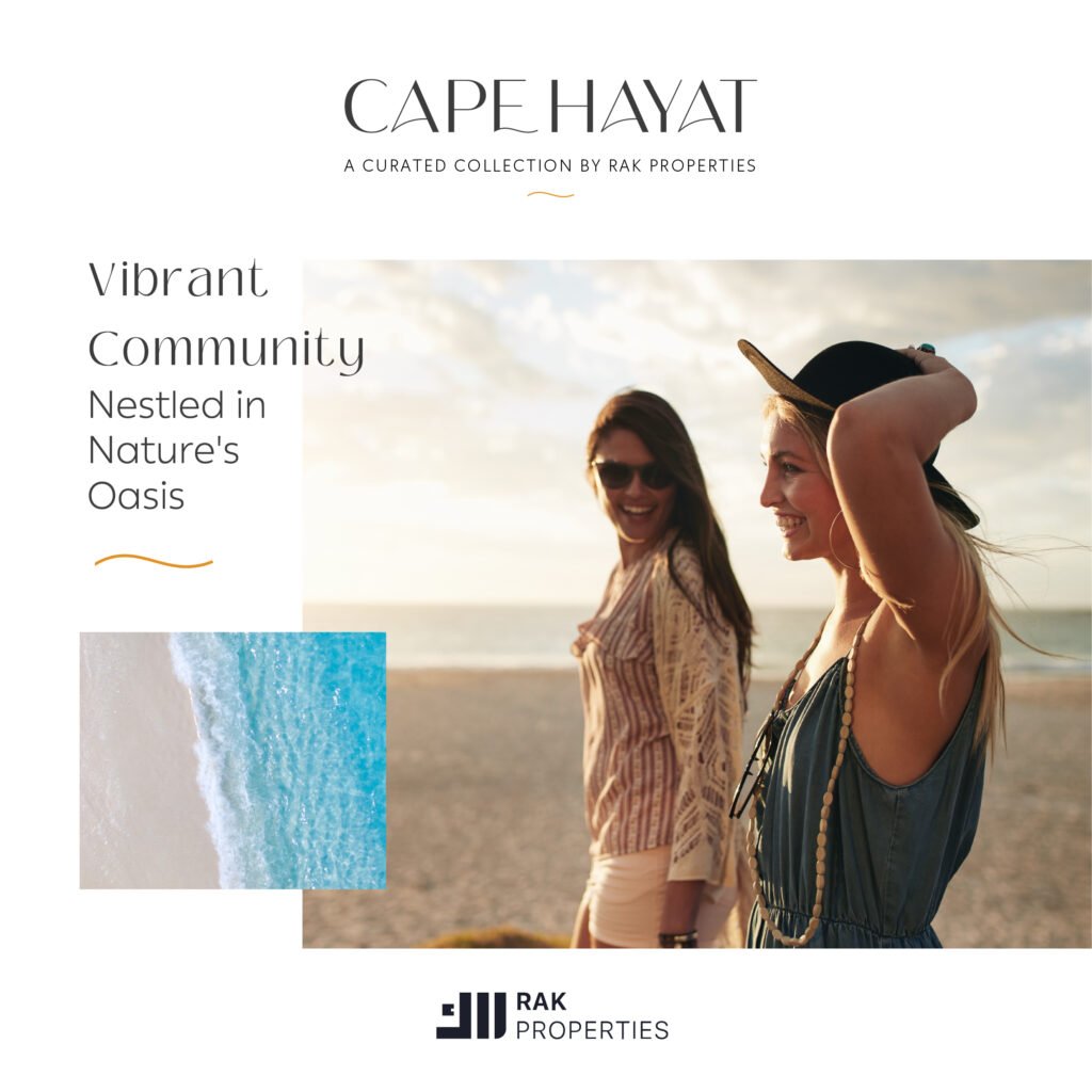 Cape Hayat brochure cover by RAK Properties