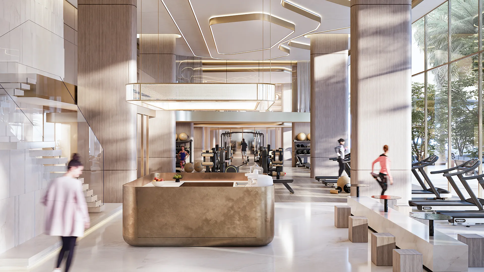 Fitness and wellness studio at Quattro Del Mar by RAK Properties, Hayat Island