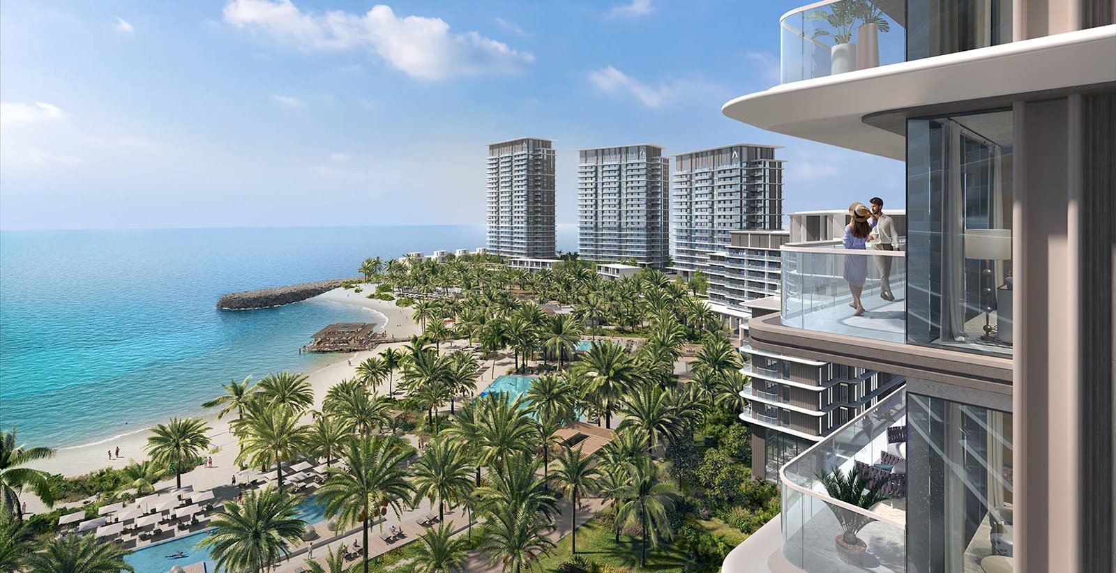 Beachfront living at Address Residences Al Marjan Island in Ras Al Khaimah