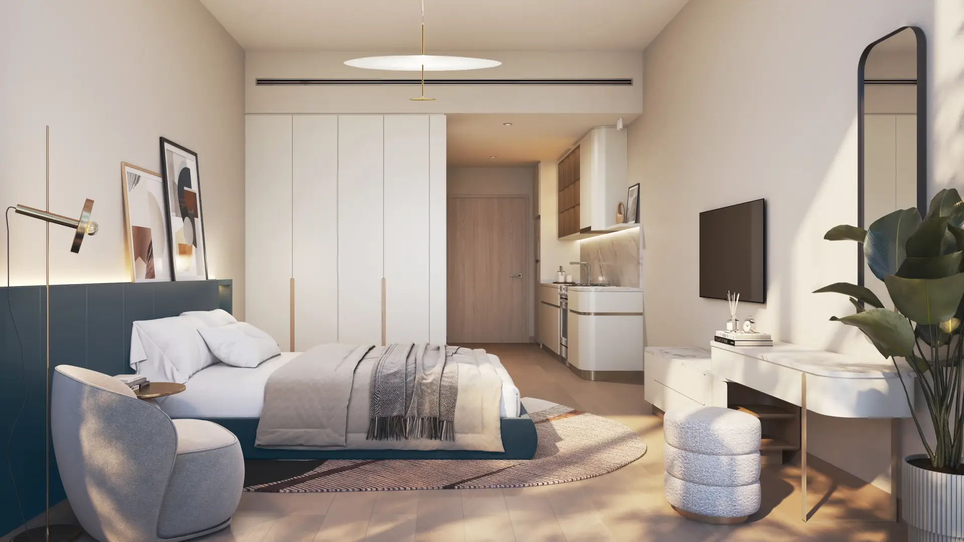 Studio apartment at Quattro Del Mar by RAK Properties